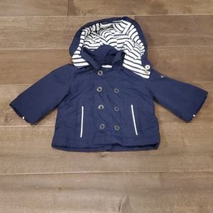 Brand New Chicco Navy Spring Coat